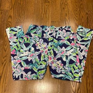 Lilly Pulitzer Pull On Luxletic Capris